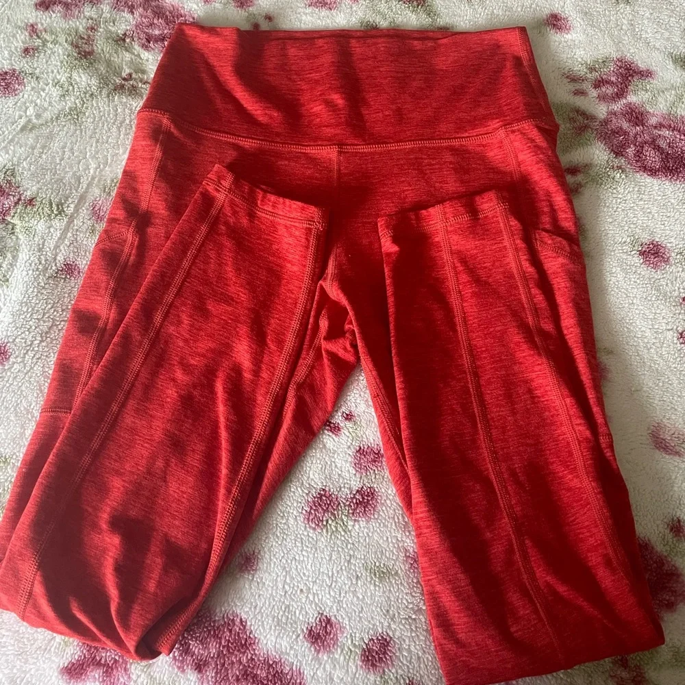Offline by Aerie Red Leggings - Picture 2 of 5